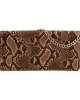 Τσάντα snake print